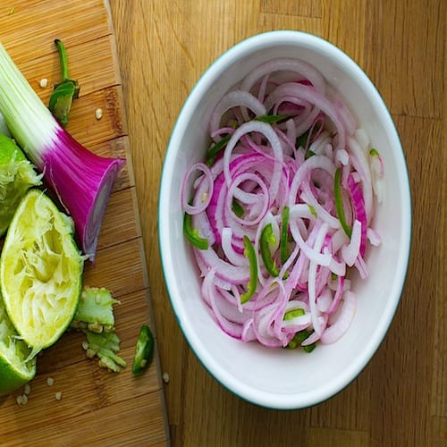 Onion Salad | Freshly Cut Onion Salad Side | Masala Bar & Grill
