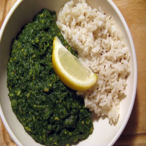 Order Sabzi Palak (Spinach) Online - Afghan Central
