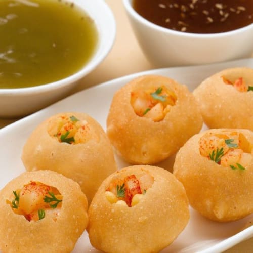 Order Pani Puri (6pcs) Online - Curry Kingdom