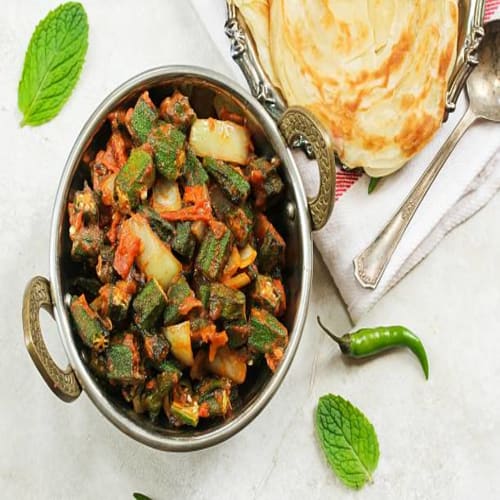 Bhindi Masala | Stir-Fried Okra Cooked with Indian Spices | Masala Bar & Grill