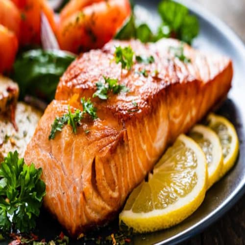 Grilled Fish (Salmon Or Baramundi)	