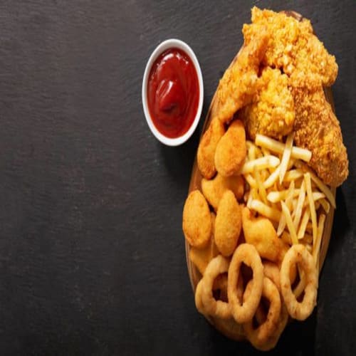 Crumbed Chicken & Chips