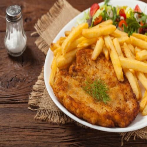 Kids Parma & Chips
