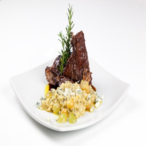 Fillet Steak Lamb Risotto