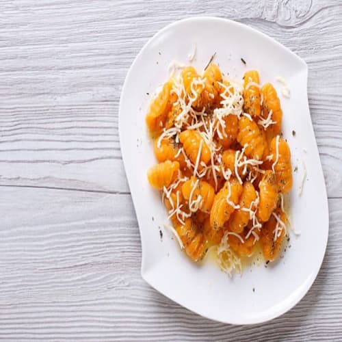 Purchase Vegetarian Pumpkin Gnocchi | Fresh Potato Gnocchi and Spinach with Shaved Parmesan | Chathlys Kitchen