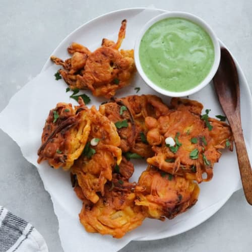 Order VEGETABLE PAKORA (4 PCS) Online - The Varsace Restaurant & Cafe