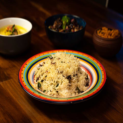 Order Tempered Rice (Themparadu Bath) Online - Spicy Wicket