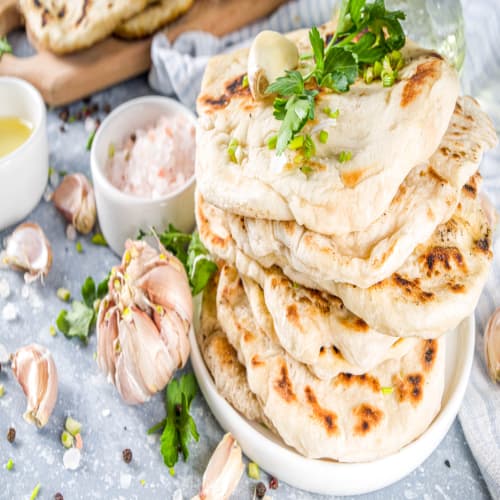 Order Garlic Cheese Naan Online - Tikka Twist Melton