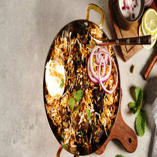 Order Goat Biryani Online - Tikka Twist Melton
