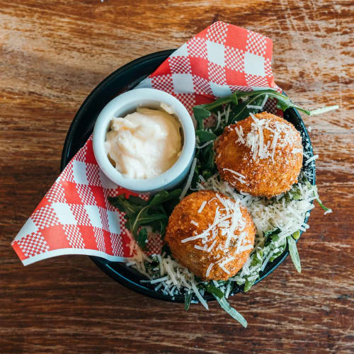 Order MUSHROOM ARANCINI Online - Rococo Point Cook