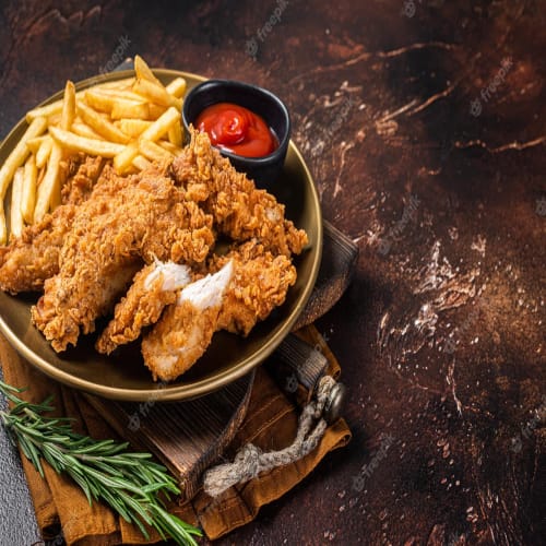 Order Fried Chicken and Chips Snack Box Online - Highway Eats Narre Warren