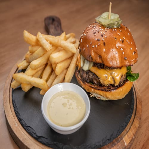 Order The Grass Fed Beef Burger (GFO) - Matilda's