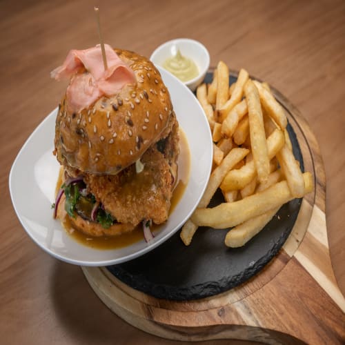 Order Japanese Chicken Katsu Burger - Matilda's
