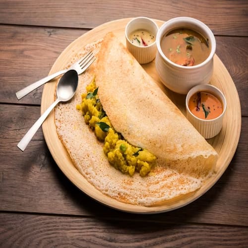 Order Chicken 65 Dosa Online - Tawa - The Indian Griddle house