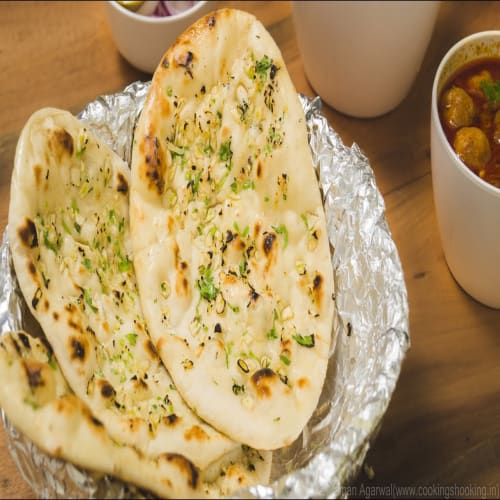 Order Garlic Naan Online - Tawa - The Indian Griddle house