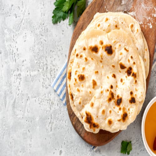 Order Tandoori Plain Roti Online - Tawa - The Indian Griddle house