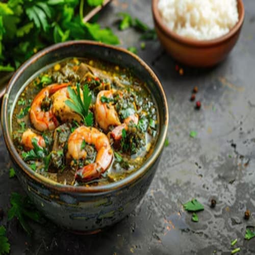 Shrimp Saag – A Healthy & Flavorful Spinach Curry | Urban Turban