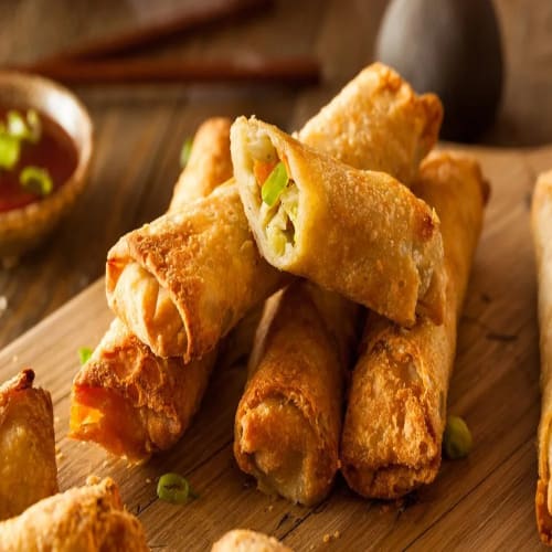 Crispy Fried Rolls Filled with Vegetables and Savoury Flavour | Punjabeez Indian Restaurant Hendra