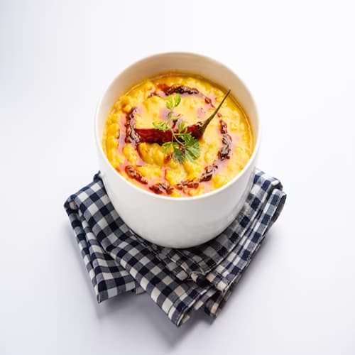 Yellow Lentil Curry with Tempered Spices and Garlic Flavour | Punjabeez Indian Restaurant Hendra