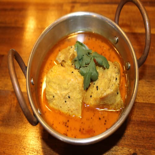 Sri Lankan Fish Curry with Mustard and Spices - Zircon Restaurant & Bar