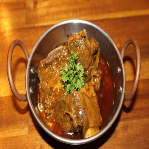 Authentic Sri Lankan Beef Short Rib Curry Dish - Zircon Restaurant & Bar