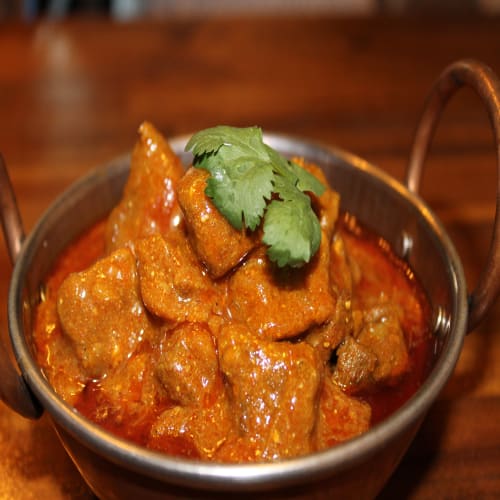 Rich Lamb Rogan Josh Curry with Indian Spices - Zircon Restaurant & Bar