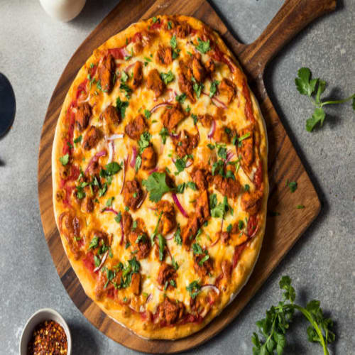 Order Punjabi Chicken Tikka Pizza Online - Punjabi Sunrise