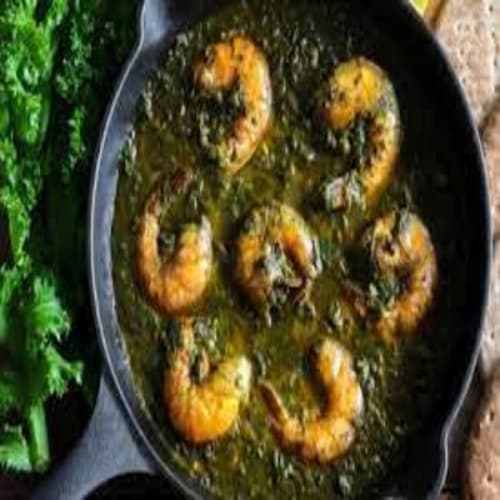 Order Prawn Saag Online - Punjabi Sunrise