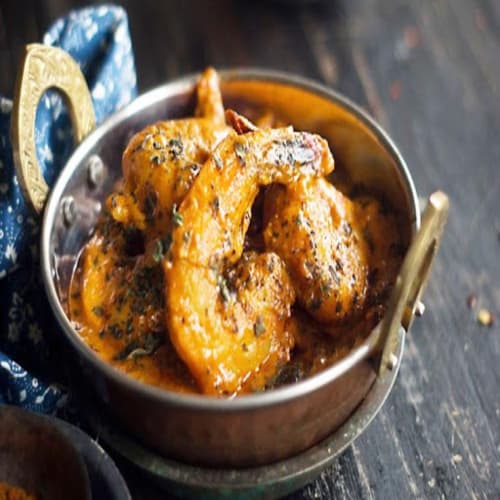 Order Prawn Tikka Masala (Dry) Online - Punjabi Sunrise