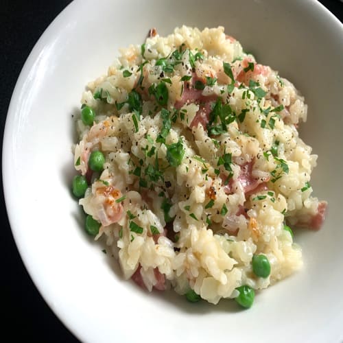Order Risotto Pancetta  Online - LUCCHINELLI THE GODFATHER