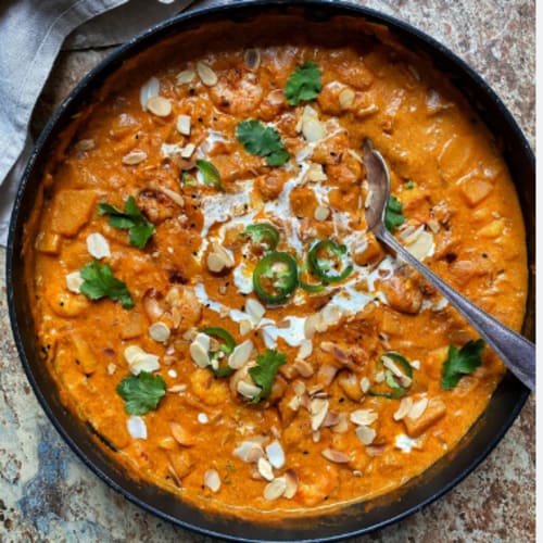 Prawn Butter Masala | Creamy Tomato Prawn Curry | Aldergrove Indian Bistro