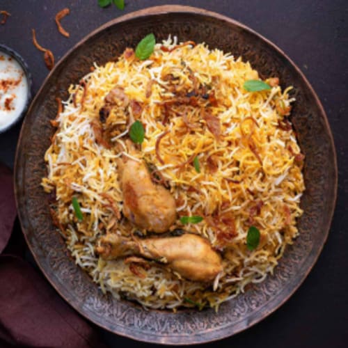 Chicken Biryani | Layered Basmati Rice with Spiced Chicken| Aldergrove Indian Bistro