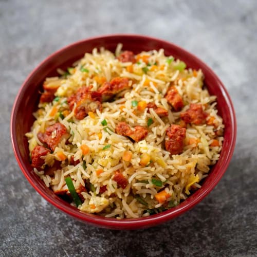 Order STREET STYLE CHICKEN FRIED RICE Online - Dhamaka Indian Restaurant