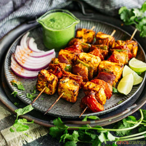 Order Paneer Tikka Kebab Online - Dhamaka Indian Restaurant