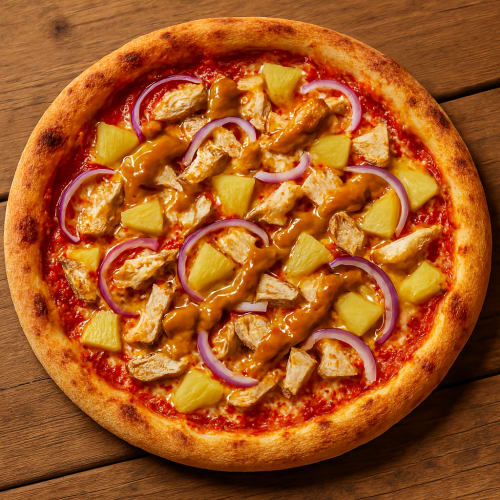 Order Satay Chicken Pizza Online - Wood Oven Pizza Geelong