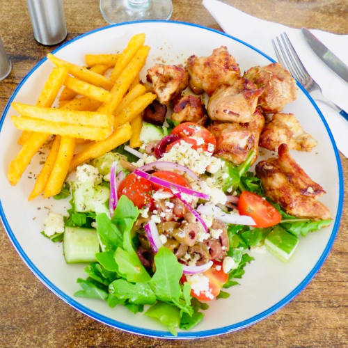 Best lamb souvlaki Near Chermside | Oros Greek