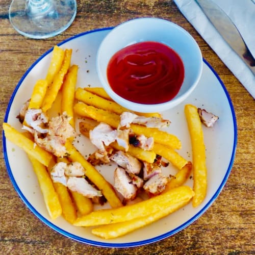 Order Kids Souvlaki Plate Online - Oros Greek