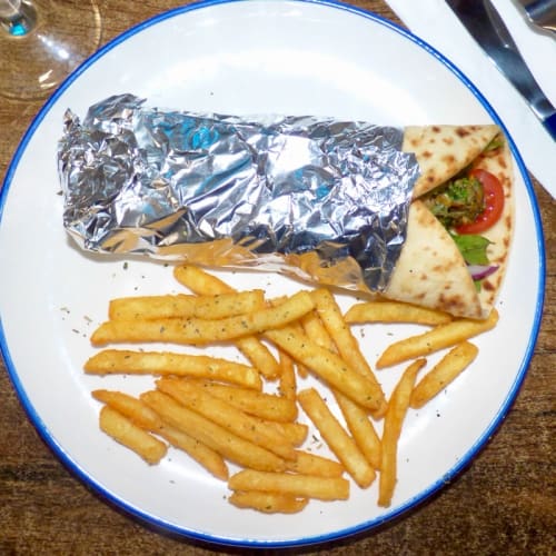 Order VEGAN YiROS Online - Oros Greek