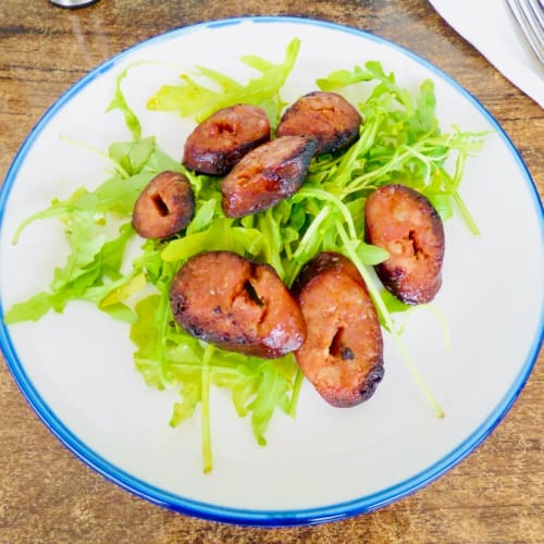 Order Chorizo Sovlaki Online - Oros Greek
