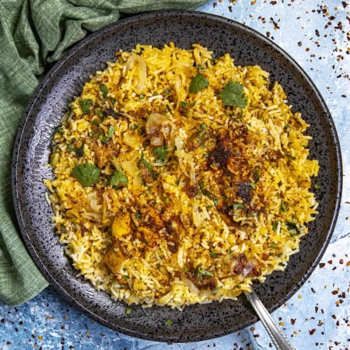 Biryani Rice | Fragrant Spiced Rice Prepared in Authentic Style | Masala Bar & Grill
