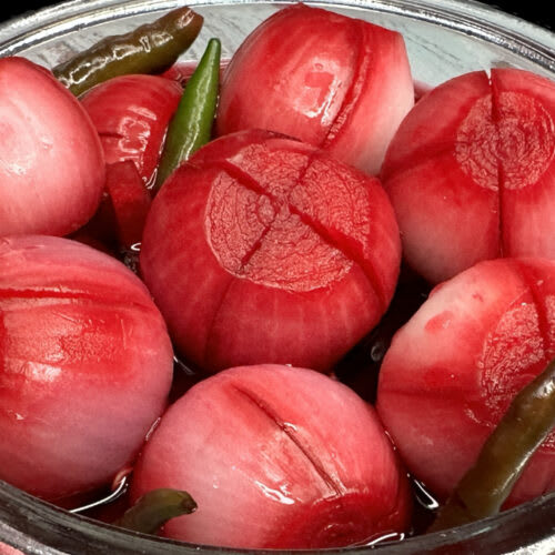 Sirkewale Pyaz | Pickled Onions Indian Style Side Dish | Masala Bar & Gril
