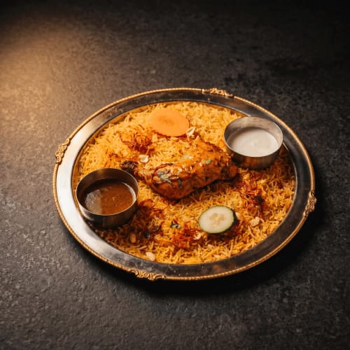 Arabian Rice, Grilled Chicken & Spiced Mandi Dish | Pakka Local