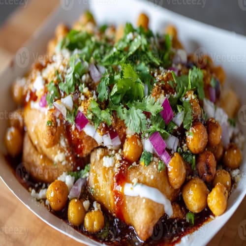 Veg Samosa with Chana in Abbotsford | Dosa Club