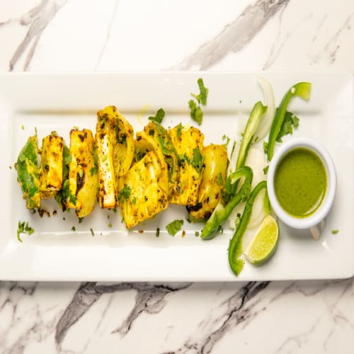 Charred Tandoori Paneer Tikka – Veg Grill | Punjab Kitchen Indian Cuisine