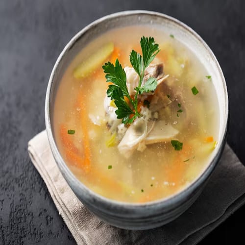 Comforting Chicken Soup – Indian Spiced Broth | Punjab Kitchen Indian Cuisine