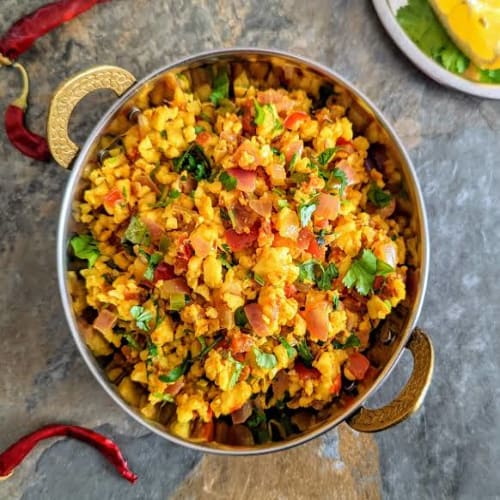 Spicy Paneer Bhurji – Scrambled Cottage Cheese | Punjab Kitchen Indian Cuisine