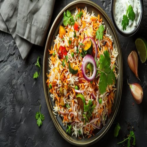Fragrant Vegetable Biryani – Mixed Rice Dish | Punjab Kitchen Indian Cuisine