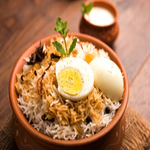 Fragrant Egg Biryani – Layered Rice Dish | Punjab Kitchen Indian Cuisine