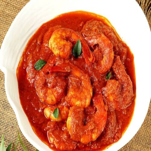 Fiery Shrimp Vindaloo – Hot Seafood Curry | Punjab Kitchen Indian Cuisine