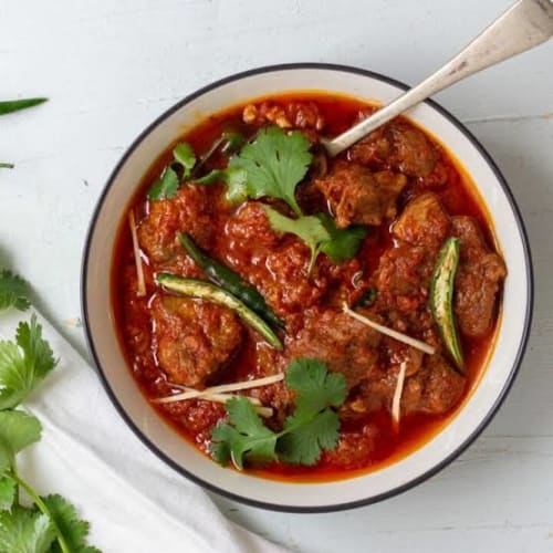 Robust Lamb Kadahi – Iron Wok Curry | Punjab Kitchen Indian Cuisine